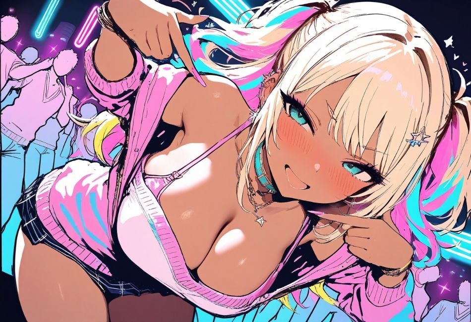 極上の黒ギャルを、催●で露出狂のオナホにする話 画像1