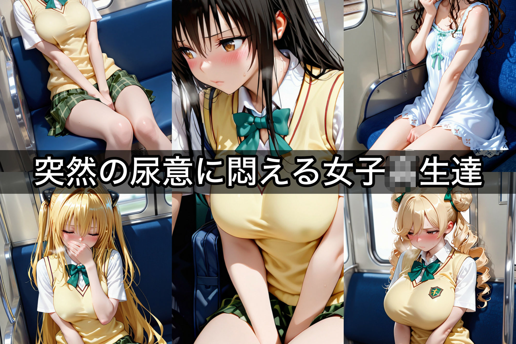 お漏らししちゃっただけなのに  女子校生編2 画像1