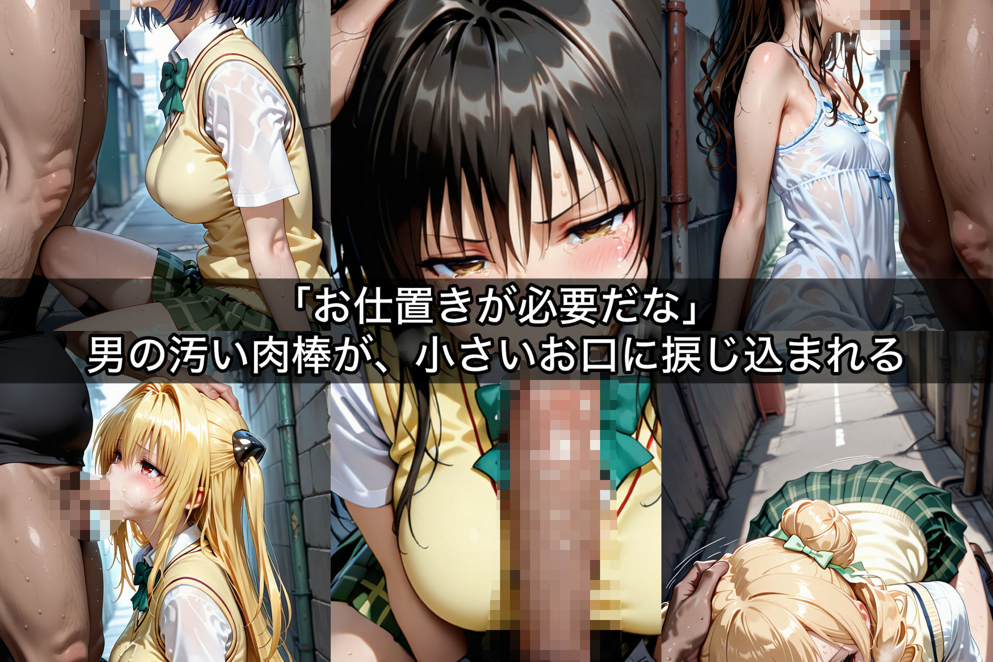 お漏らししちゃっただけなのに  女子校生編2 画像6