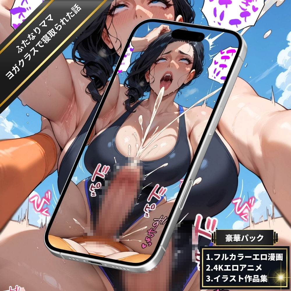 ふたなりママのヨガクラスで寝取られた話〜女性視点〜【4Kエロアニメ+フルカラーエロ漫画+イラスト作品集・詰め込み豪華パック】 画像5