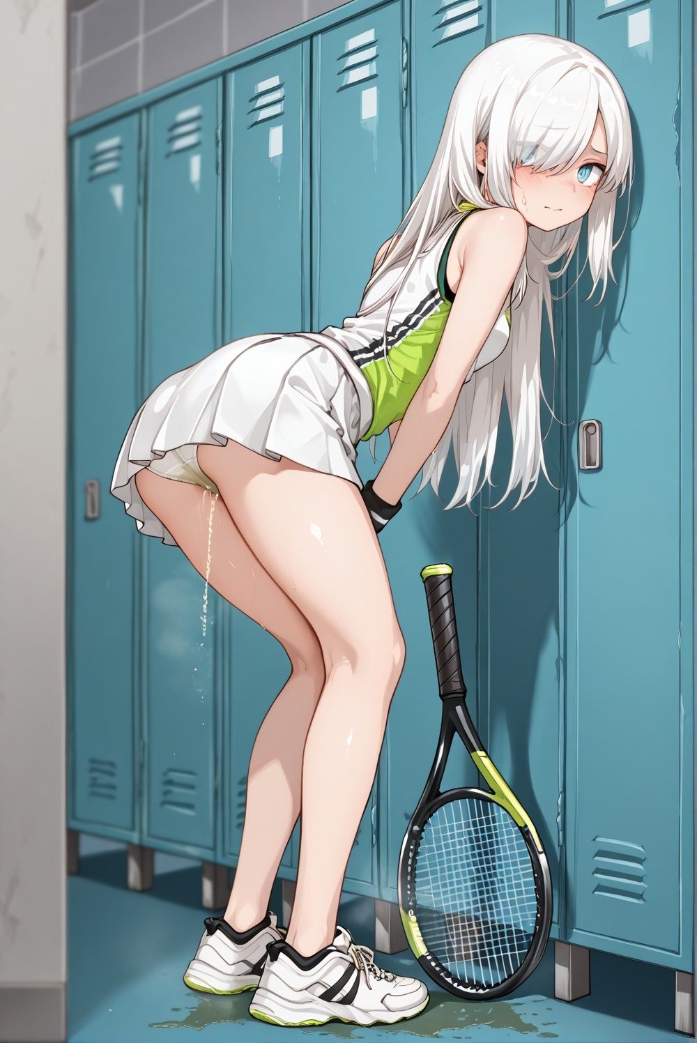 濡れゆくテニスコート 画像2
