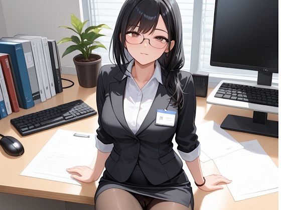 摩天楼のヒロイン。黒いストッキングで歩む彼女の日常【アイボリーランジェリー】