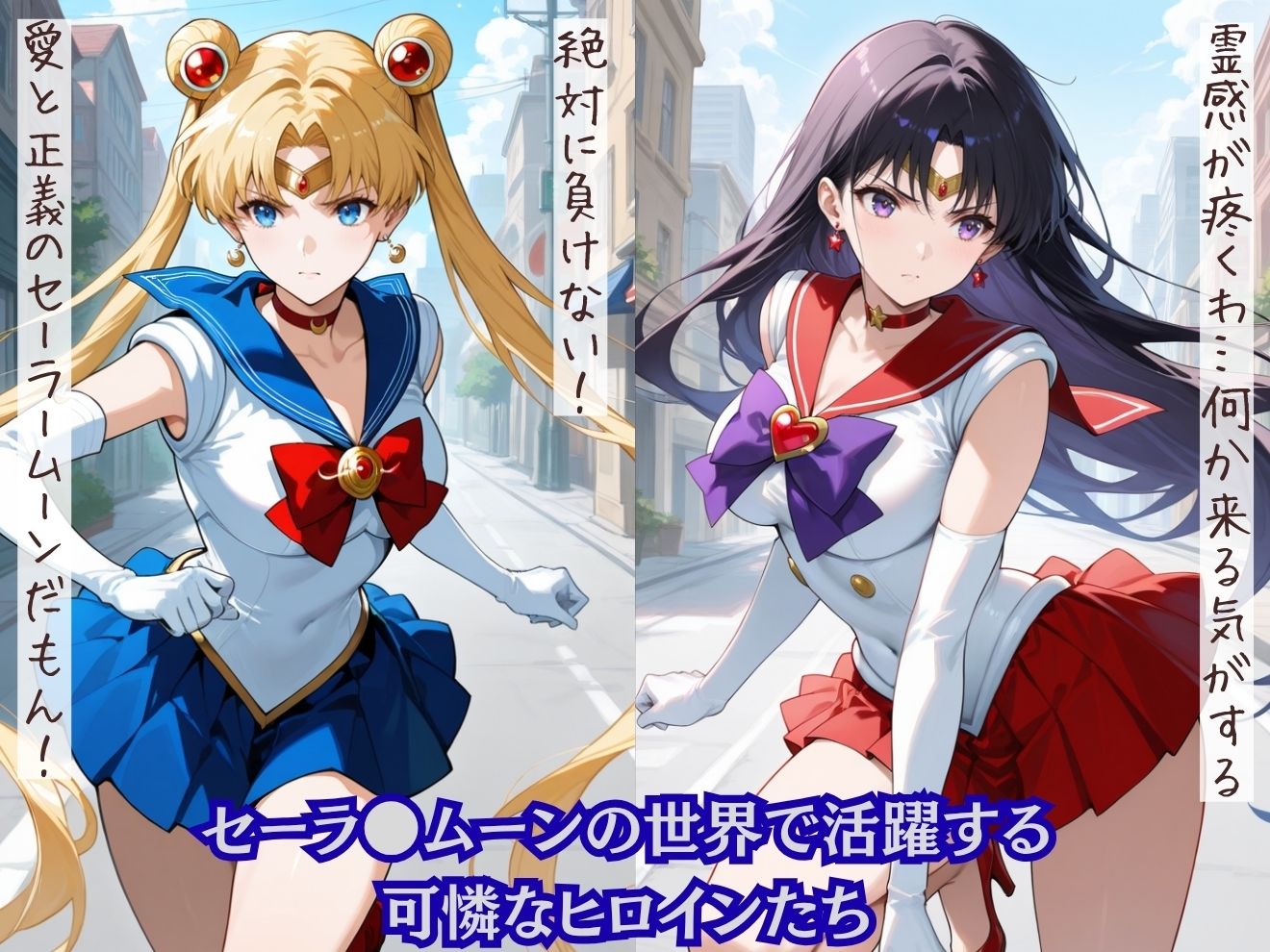 もしも根は真面目なセーラー戦士たちが意に反して淫売ビッチ化してしまったら？セーラ●ムーン編 画像1