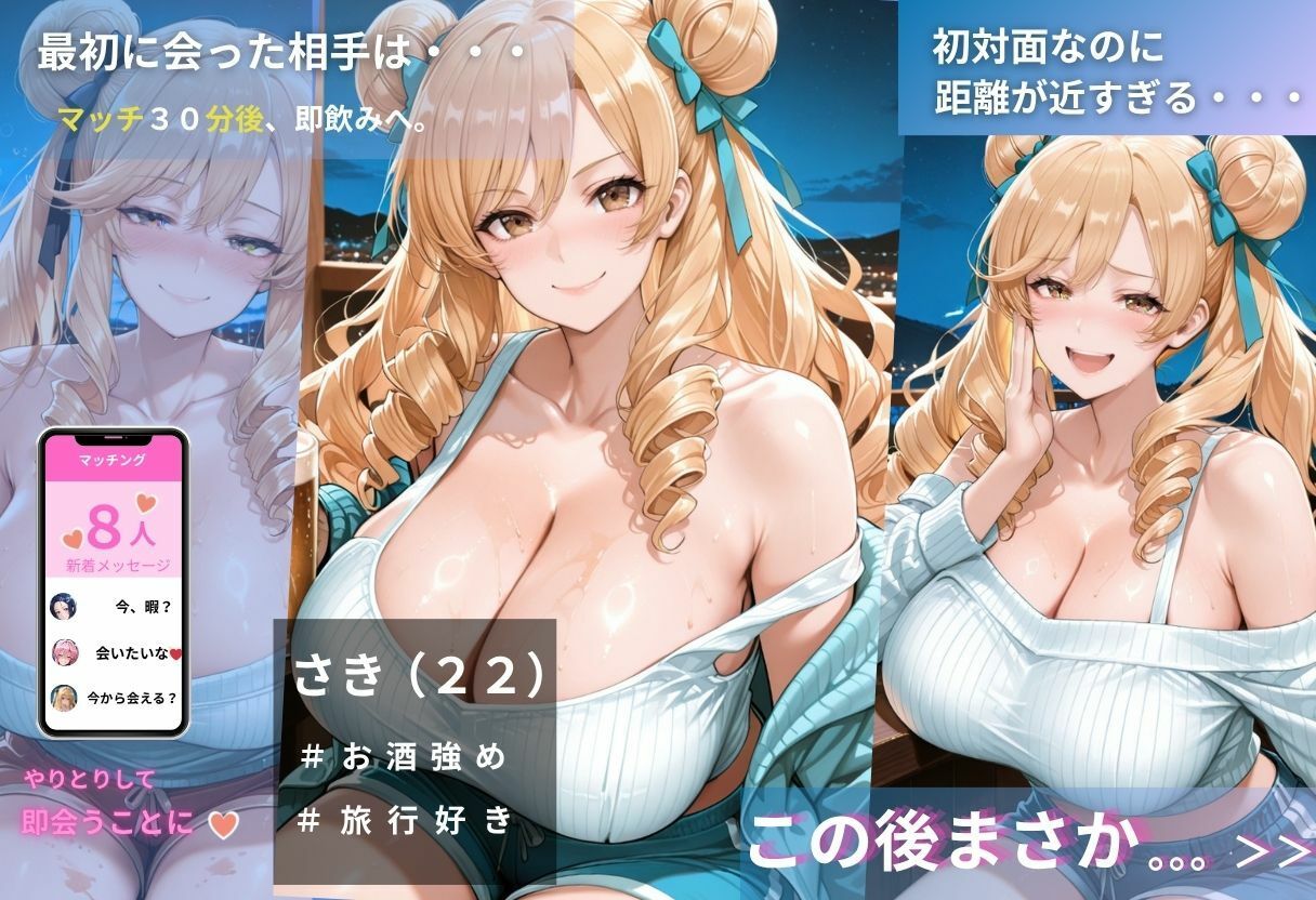 マッチングで会った女、全員即ホテル説 画像2