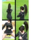 元祖格闘家ヒロインにしてバーチャルアイドル「不知火舞（しらぬいまい）」の女子学生風写真集:Seifuku_01