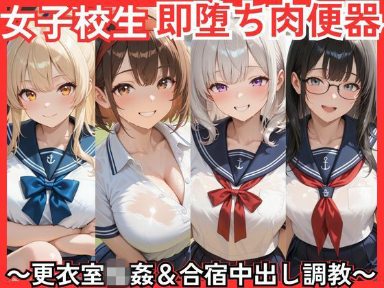 女子校生即堕ち肉便器 〜更衣室輪●＆合宿中出し調教〜