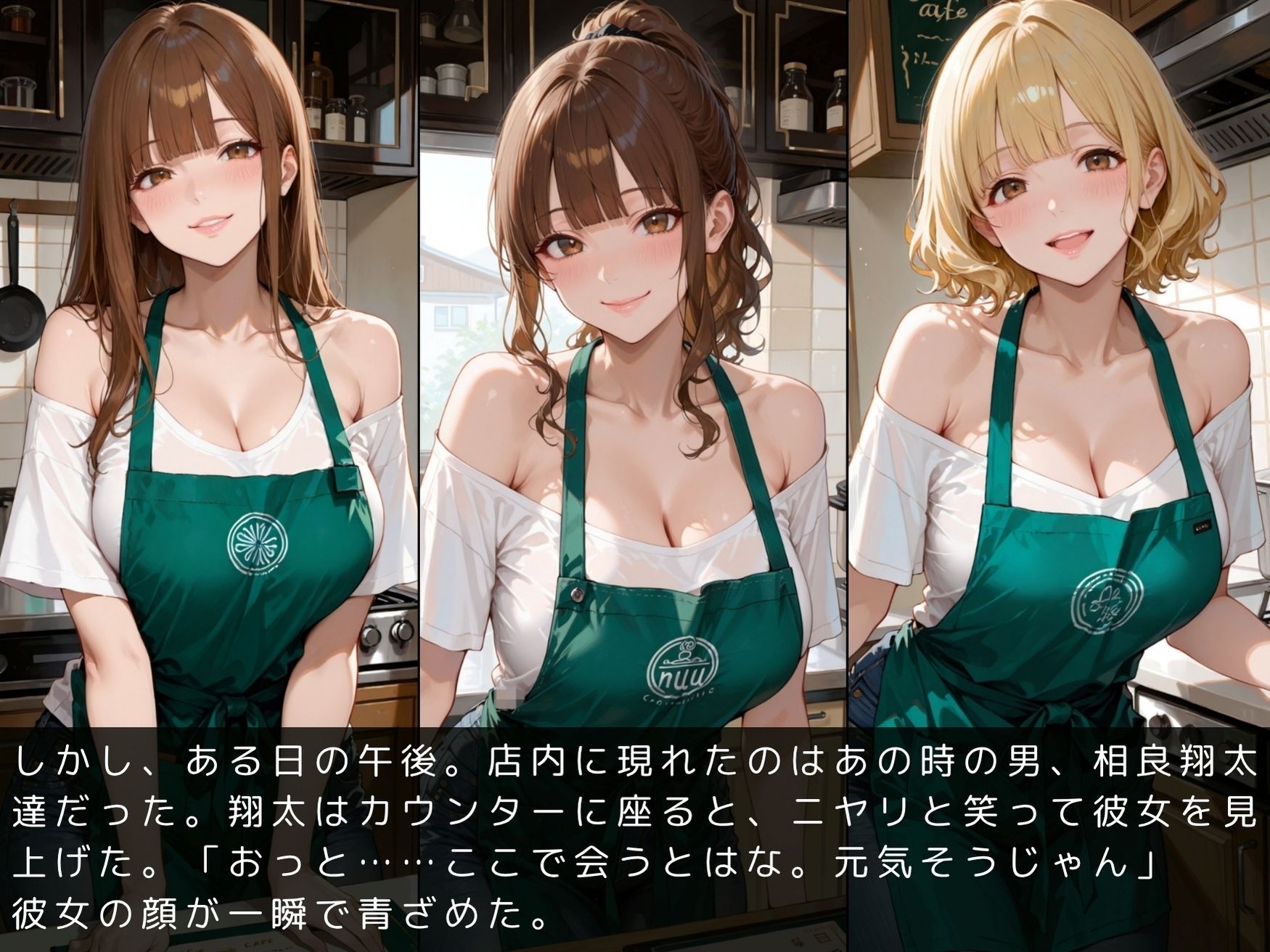 無限射精電車 アルバイト編 〜カフェでの再会〜Vol.2 画像6