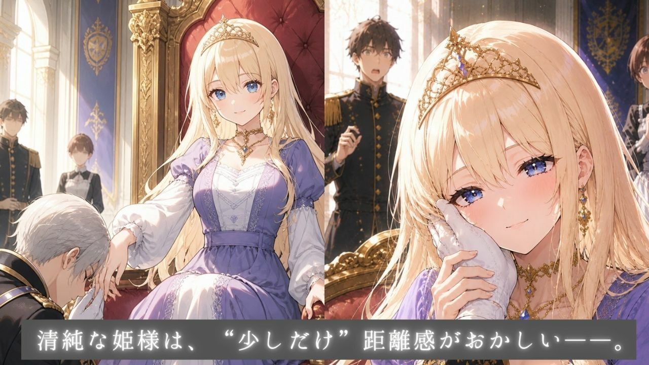 着エロ密着交尾 清純プリンセス5 禁断のスキンシップ〜下着で抱き着く姫様 熱情にこぼれる乳首〜 サンプル3