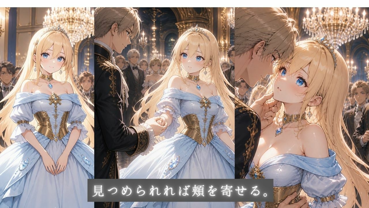 着エロ密着交尾 清純プリンセス5 禁断のスキンシップ〜下着で抱き着く姫様 熱情にこぼれる乳首〜 サンプル5
