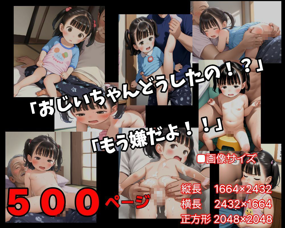 つるぺた少女は故郷に帰郷ふるさと爺さん欲情大爆発！！ サンプル画像 9