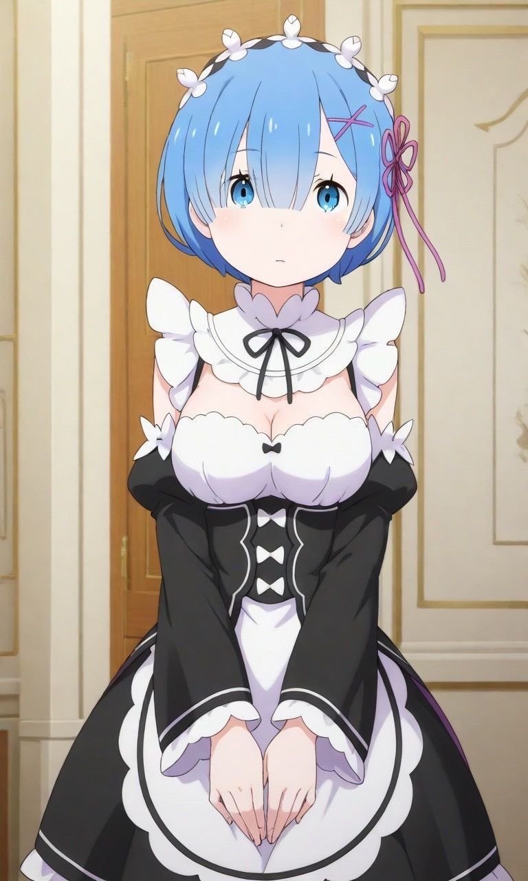 レムにいたずら サンプル1