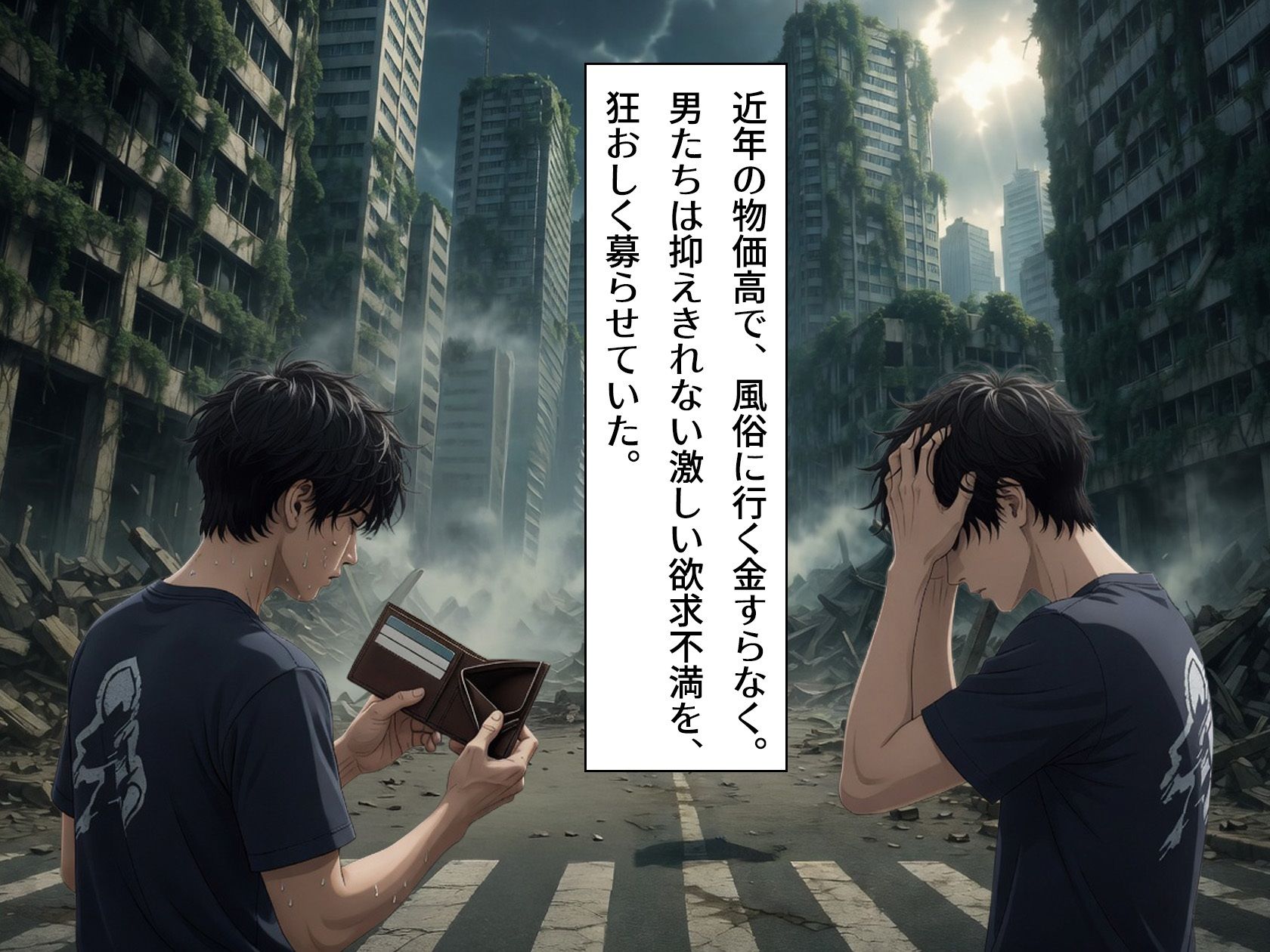 荒廃した世界でその辺のJKを拉致る1