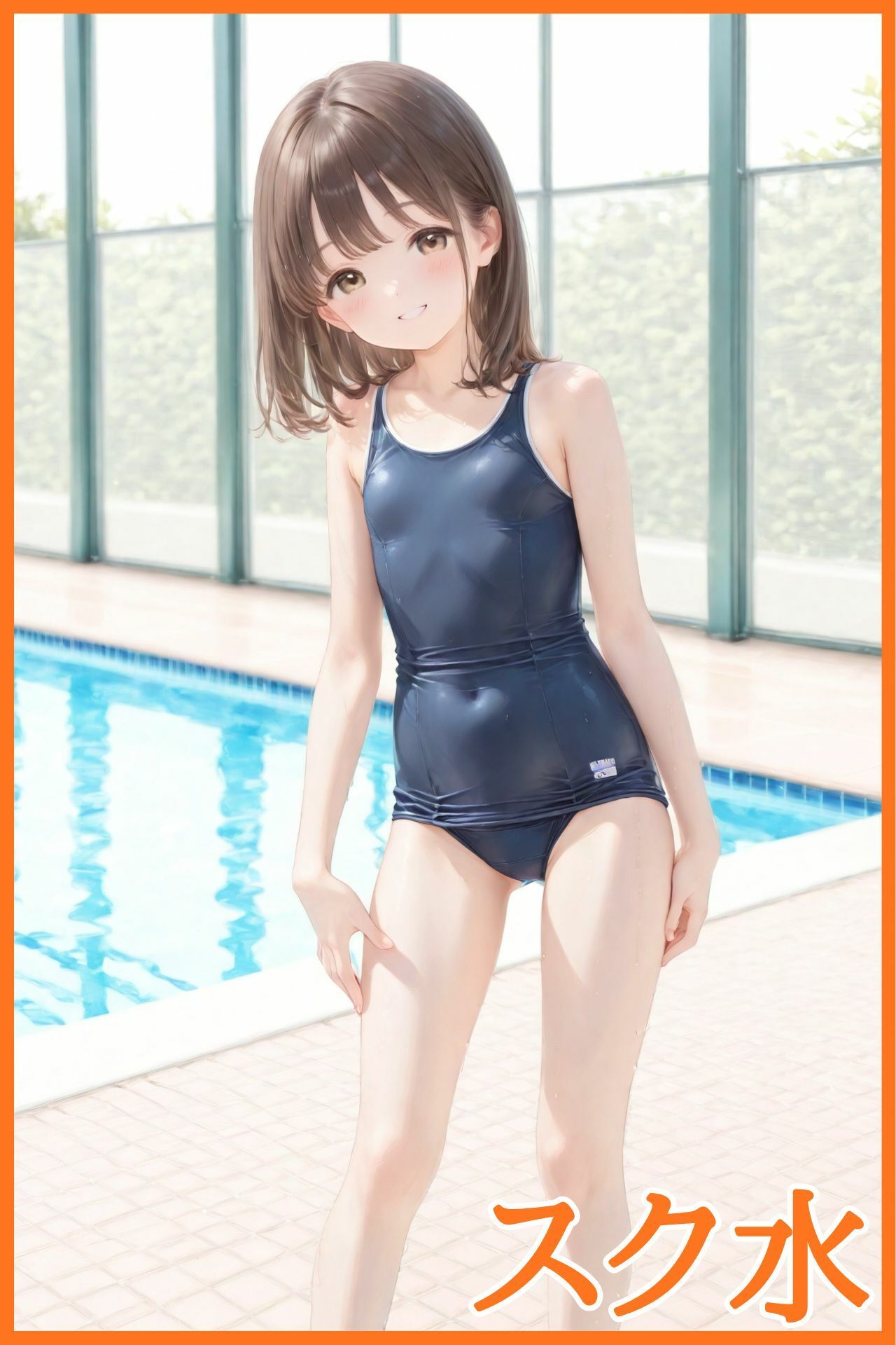 つるぺた女子校生秘密のプール開き3