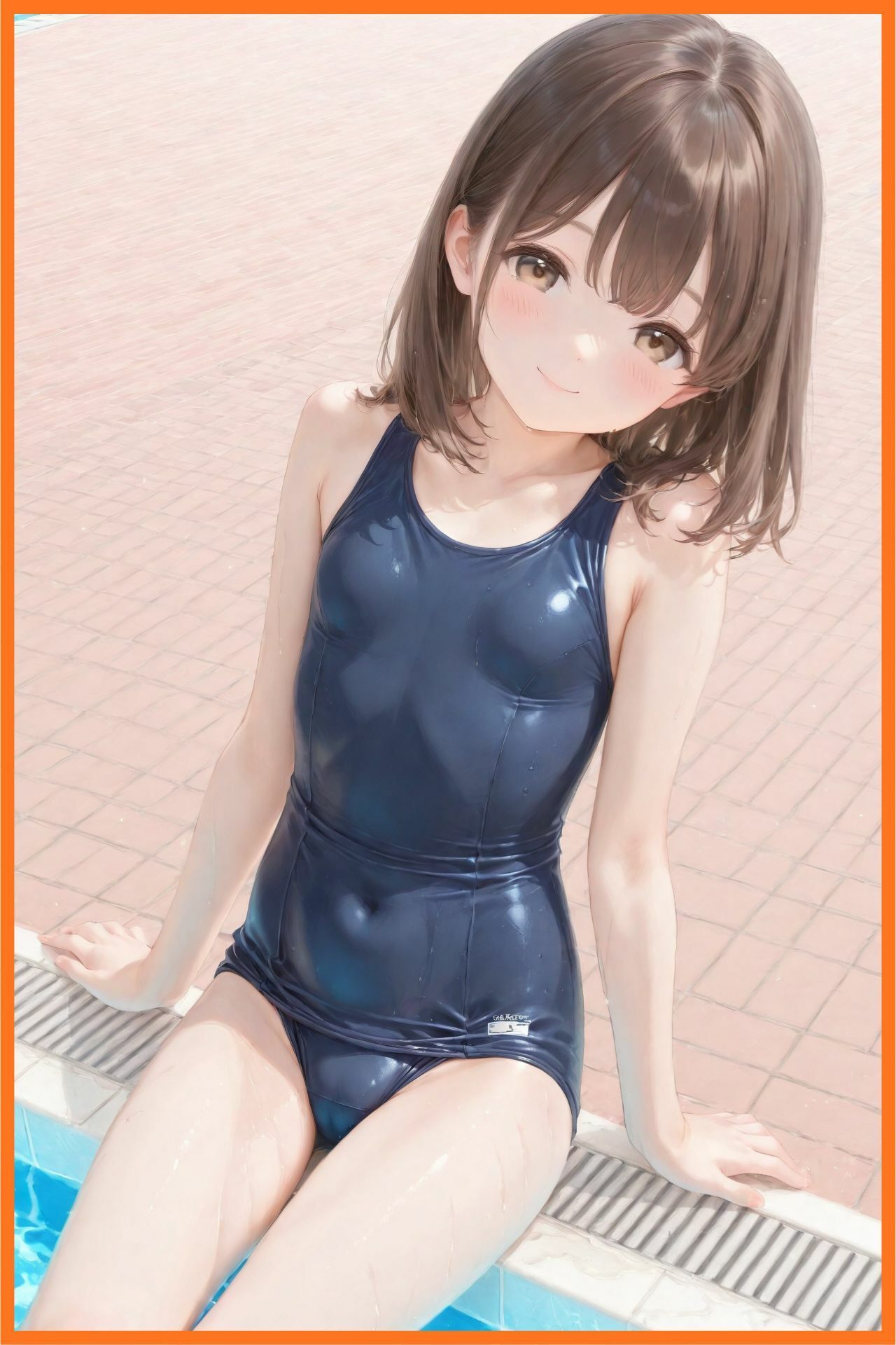 つるぺた女子校生秘密のプール開き5