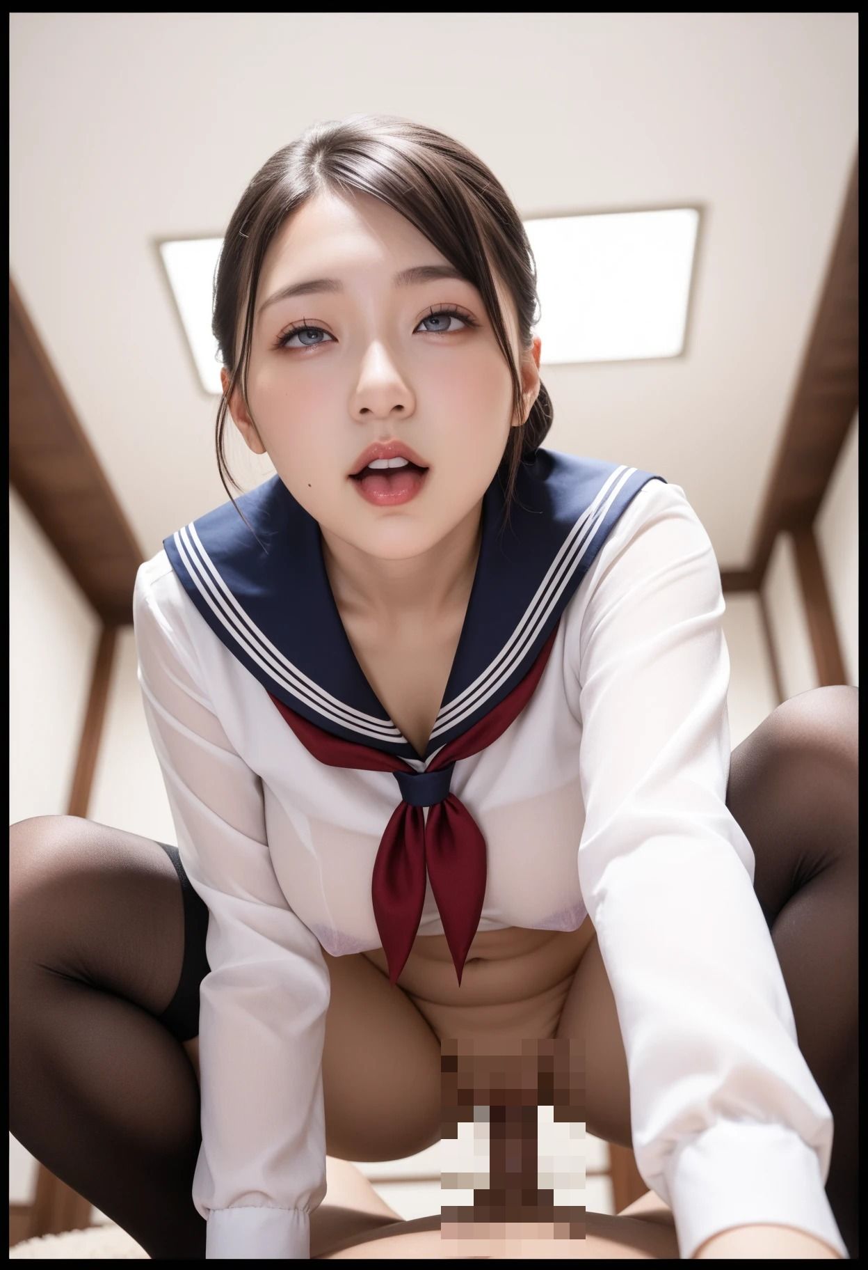 巨乳制服の密着誘惑 220枚完全収録 画像7