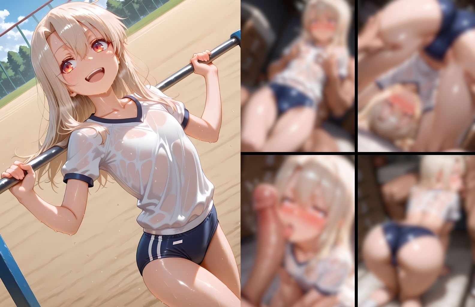 イ〇ヤ体育館倉庫で種付け集1