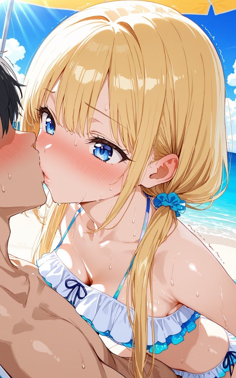 水着のあの子達に中出ししてみた サンプル4