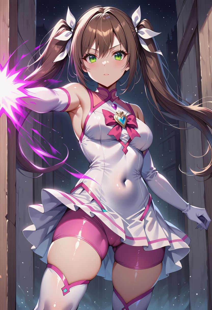 サンプル-顔面パンチで顔面破壊！ 〜魔法少女編〜 - サンプル画像