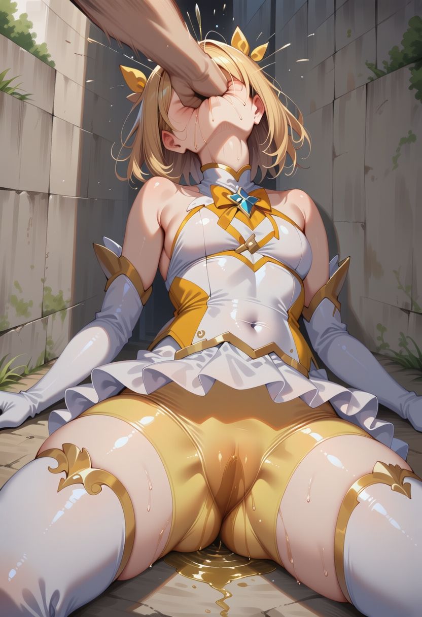 サンプル-顔面パンチで顔面破壊！ 〜魔法少女編〜 - サンプル画像