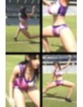 才色兼備の万能女性格闘家 霧島 愛唯の陸上競技モデル風写真集Gymsuit_02