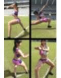 才色兼備の万能女性格闘家 霧島 愛唯の陸上競技モデル風写真集Gymsuit_02