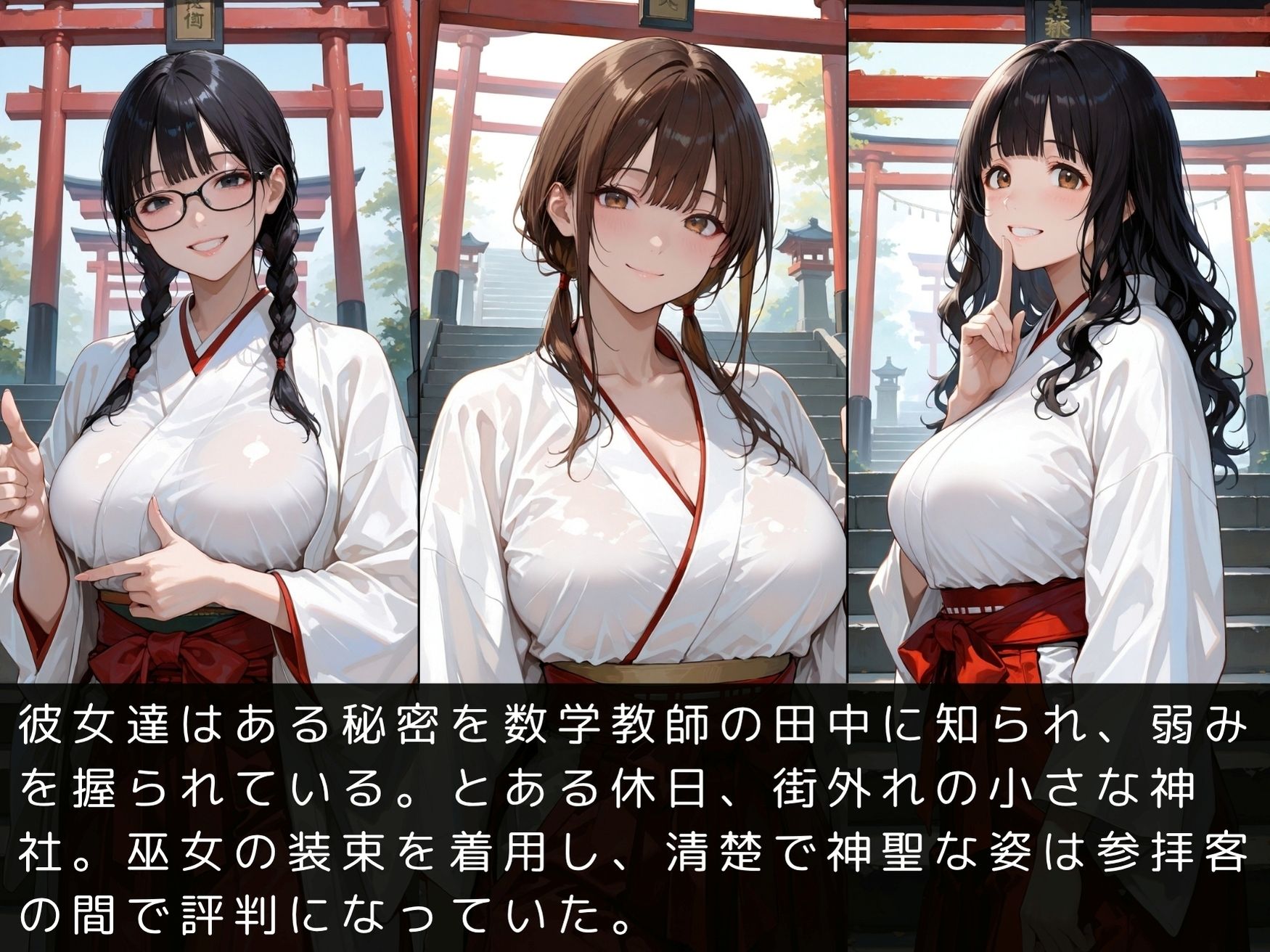 放課後の性指導～禁断の記録～巫女編5
