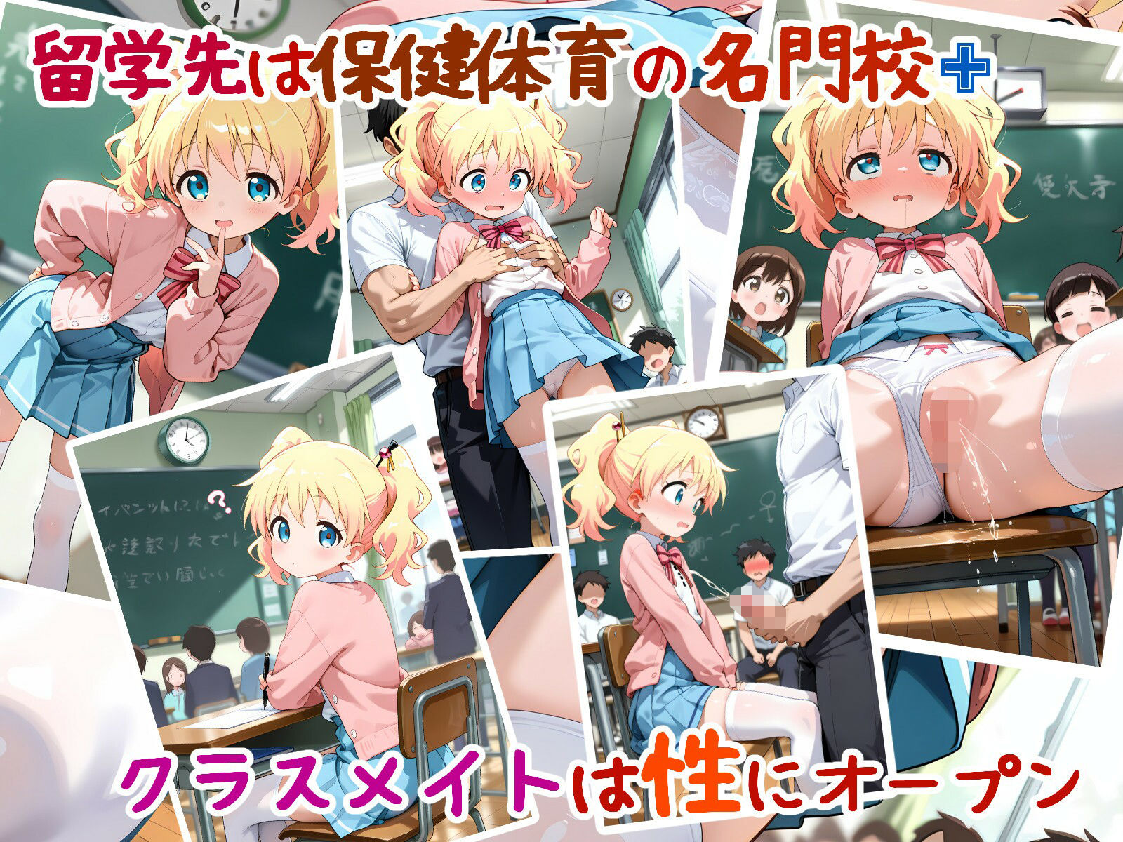アリスちゃんの体液交換留学 450p サンプル画像 2