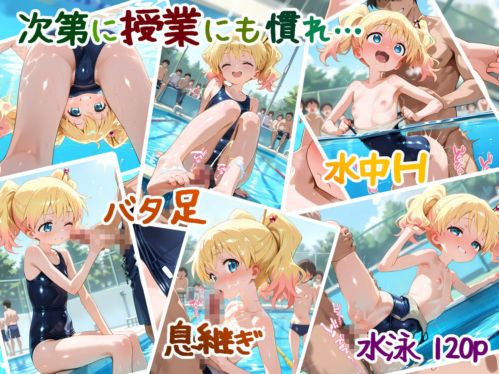 アリスちゃんの体液交換留学 450p サンプル画像 5