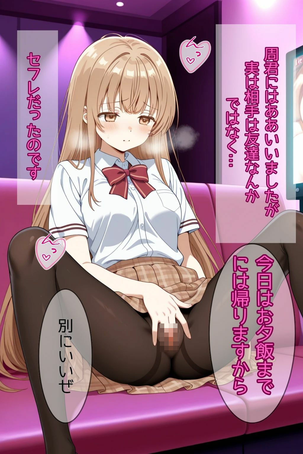 ヤリチンの先輩に変えられた天使様 サンプル3