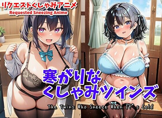 【自信作！】寒がりなくしゃみツインズ（MP4アニメ）/ The Twins Who Sneeze When It’s Cold （MP4 Anime）