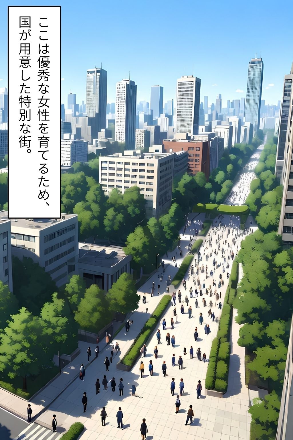 【ふんわりしすたーず】同人CG・AI『18才を迎えた女の子には、Hな祝福を(はーと) 1 〜 幸せになりたい純粋女子たちの恥ずかしすぎる大胆チラ見せアピール! 〜』1