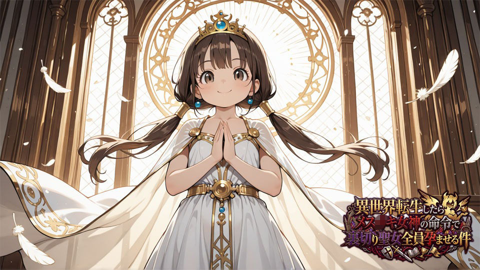 【4K・60FPS/フルボイス】異世界転生したらメス〇キ女神の命令で裏切り聖女全員孕ませる件