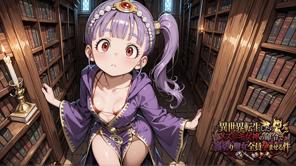 【4K・60FPS/フルボイス】異世界転生したらメス〇キ女神の命令で裏切り聖女全員孕ませる件
