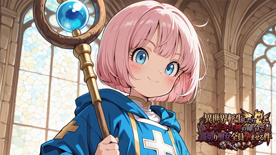 【4K・60FPS/フルボイス】異世界転生したらメス〇キ女神の命令で裏切り聖女全員孕ませる件