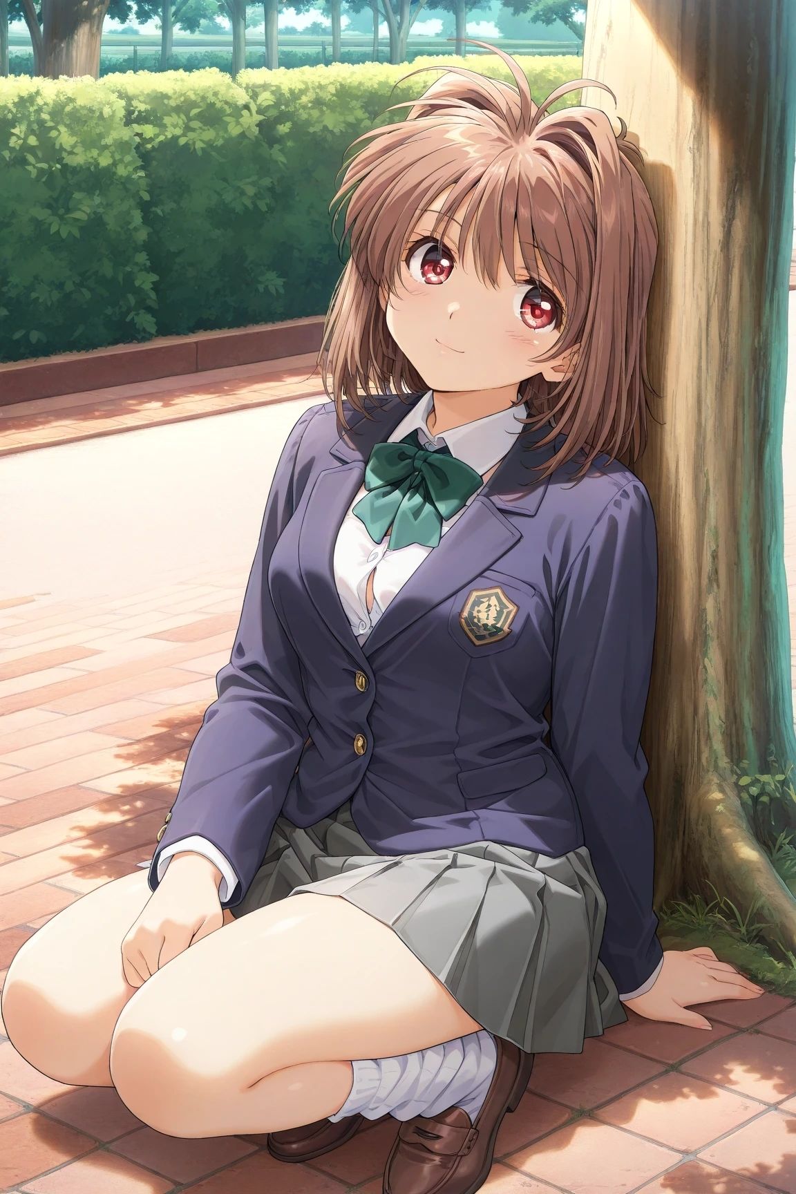 AIイラストCG集132理恵ちゃんの一人遊び1