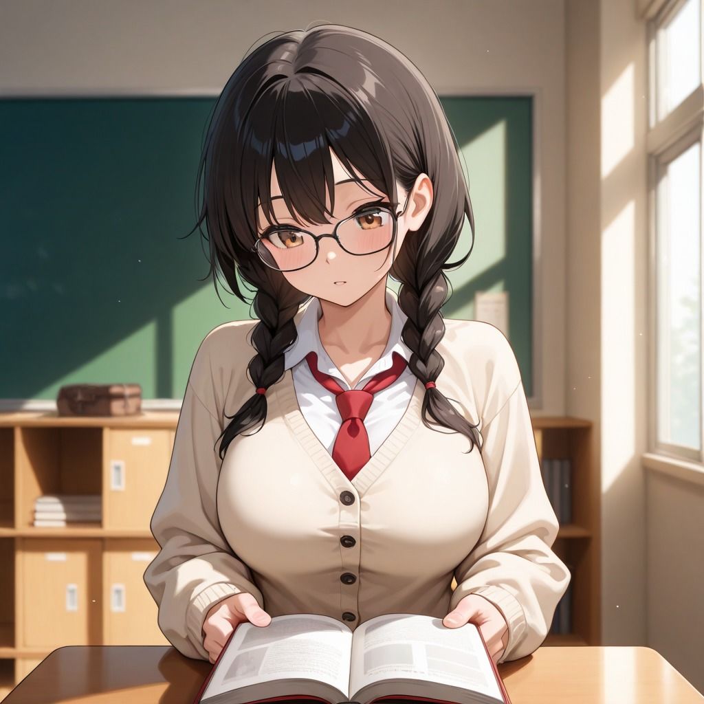 巨乳女子校生寝取り計画 画像1