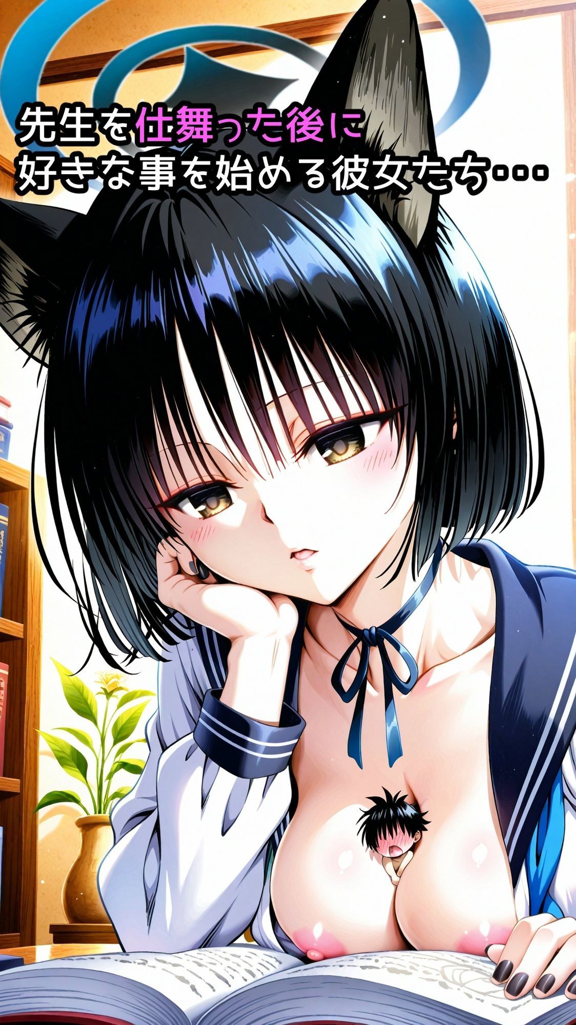 大きな生徒達に囚われて 画像3