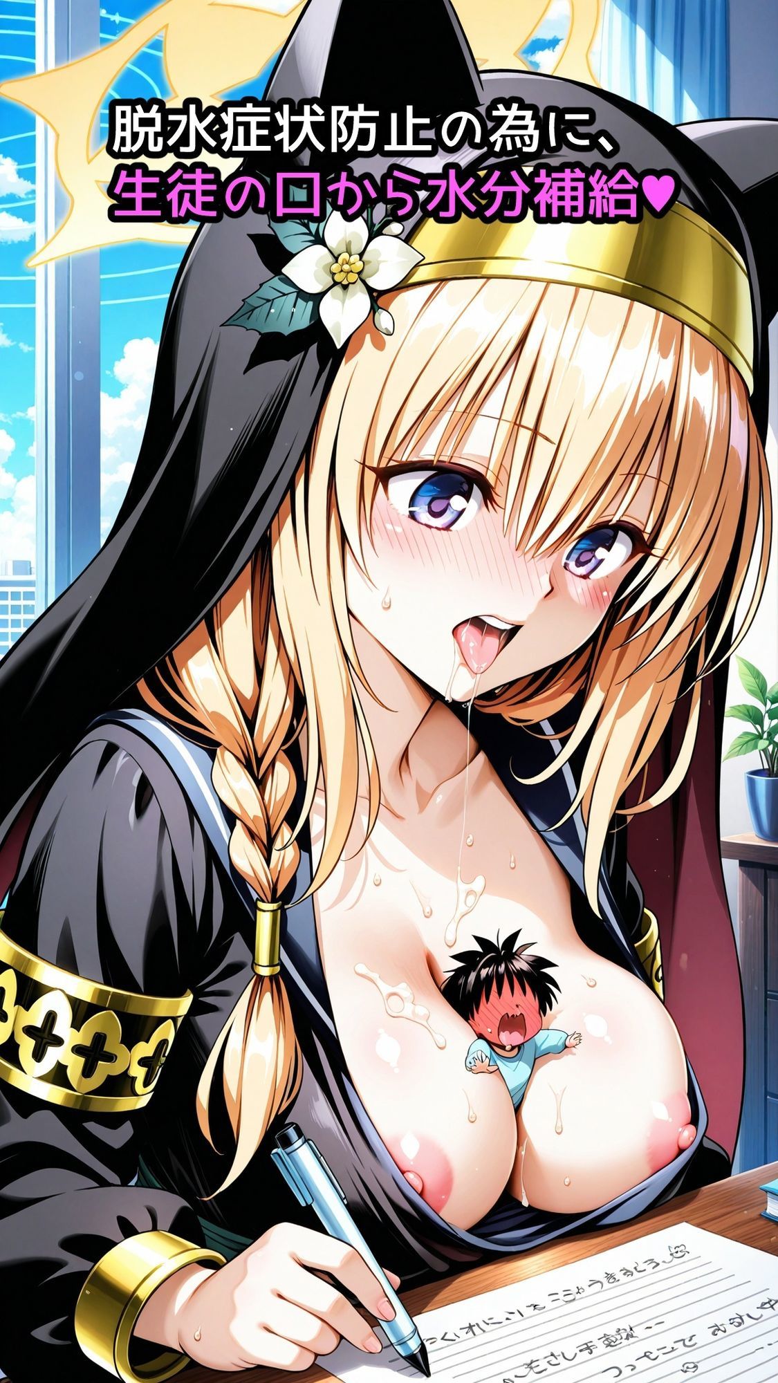 大きな生徒達に囚われて 画像5