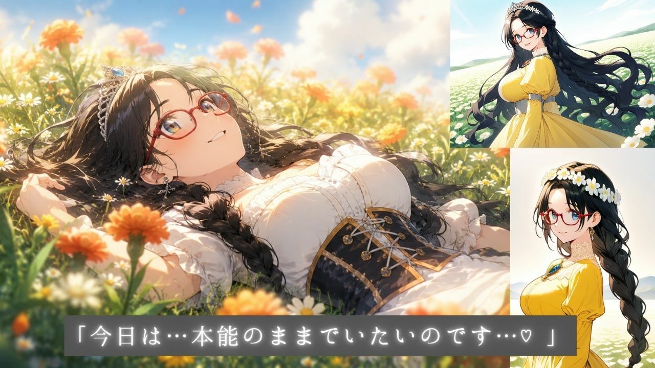 着エロびしょ濡れ交尾 眼鏡っ娘陥没姫リラ2 故郷に帰る黄色い花一輪 〜大自然ではじける 濡れた陥没乳首〜 画像4