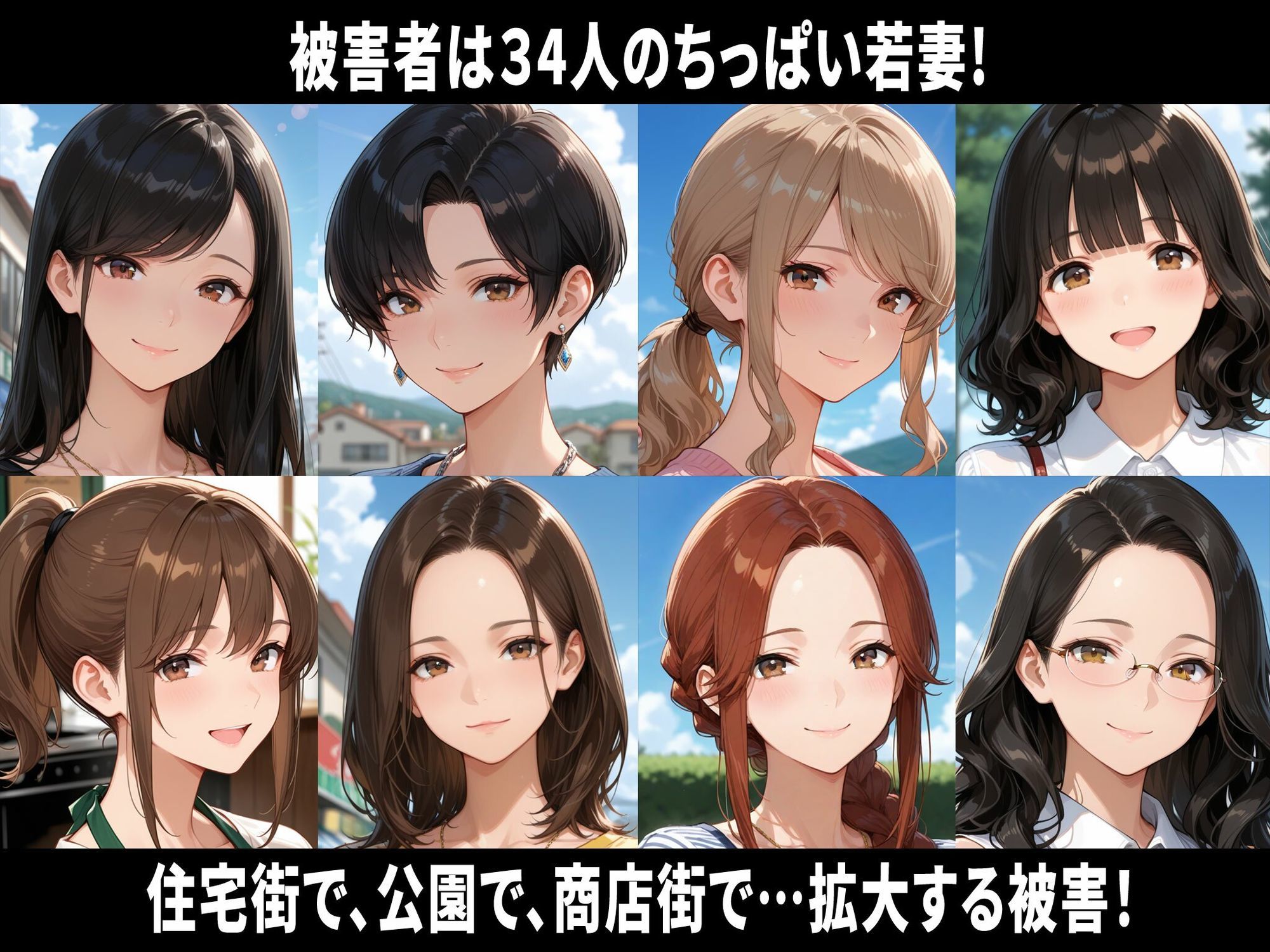 ちっぱい人妻レ〇プ事件被害者録 即出し2コマ3