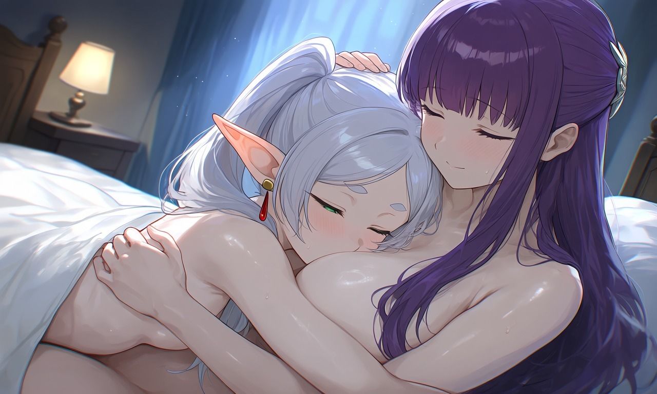 ふりーれんとふぇるんの百合レズえっちがラブラブすぎた 画像10