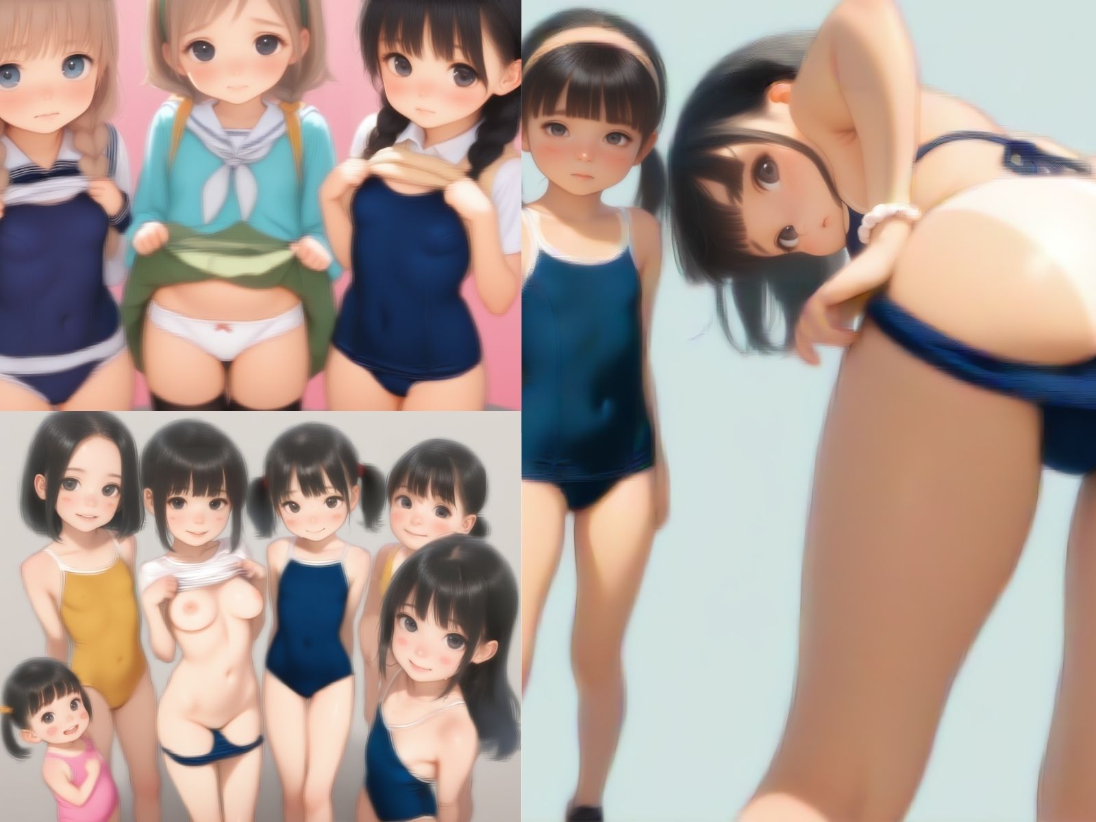 スクール水着パラダイス！4