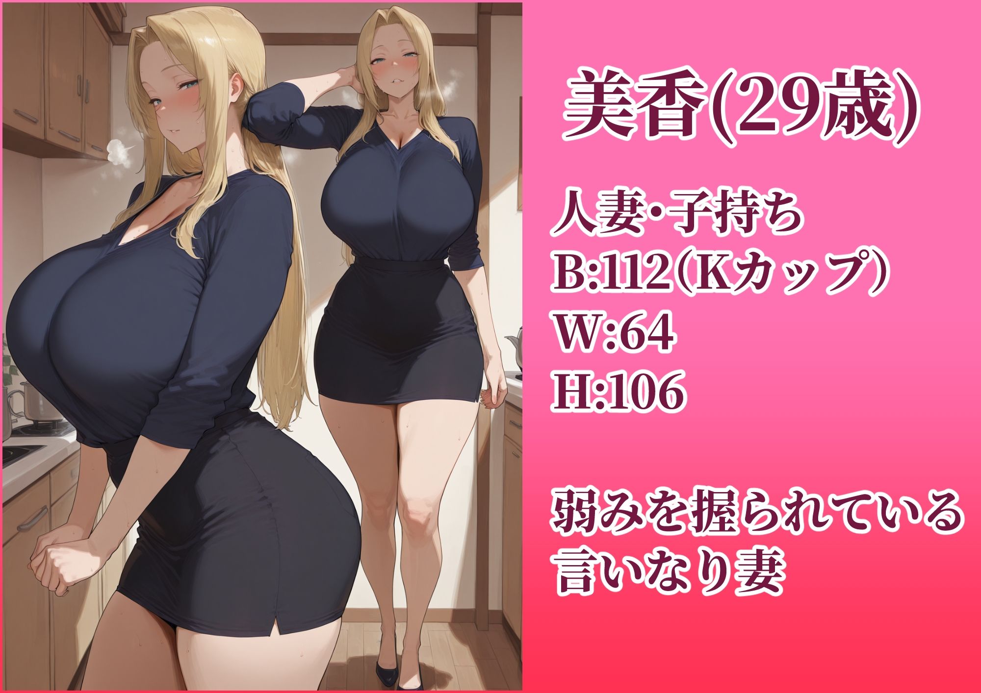 美香 Kカップ 人妻 言いなり 画像1
