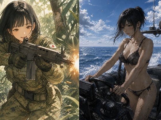 ［女性自衛官戦う」から