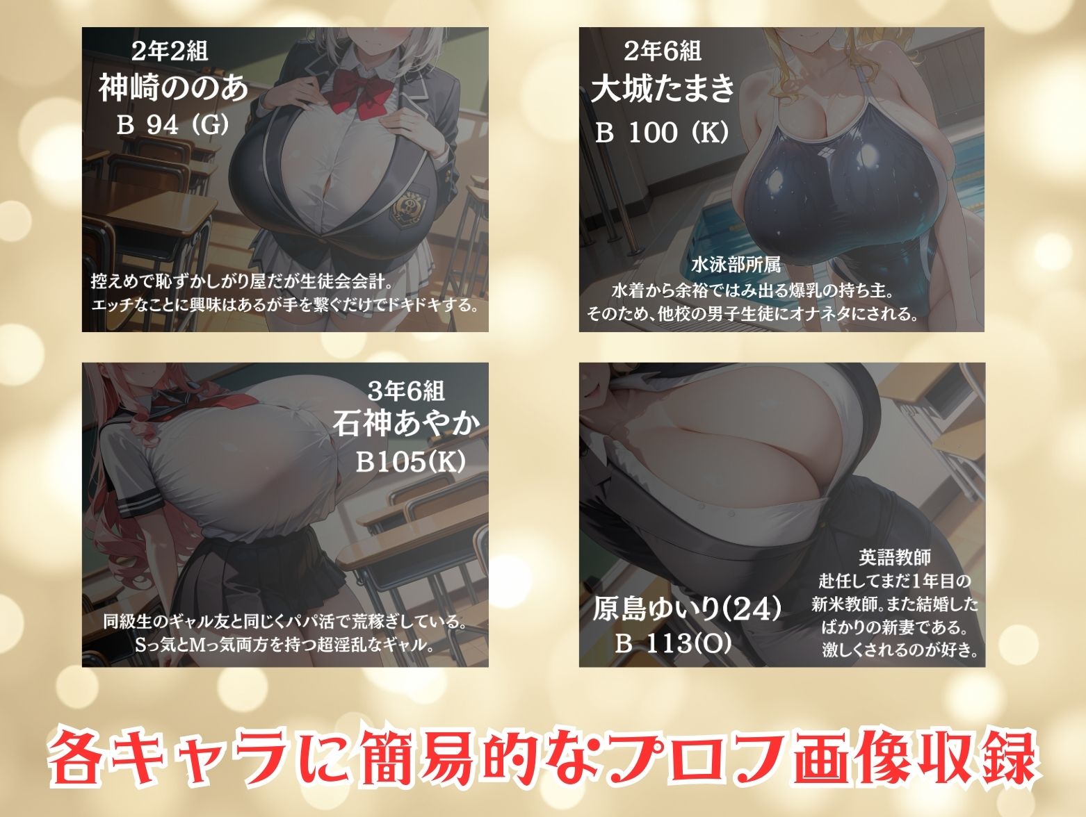 巨乳だけの元女学園着衣セックス集総集編3