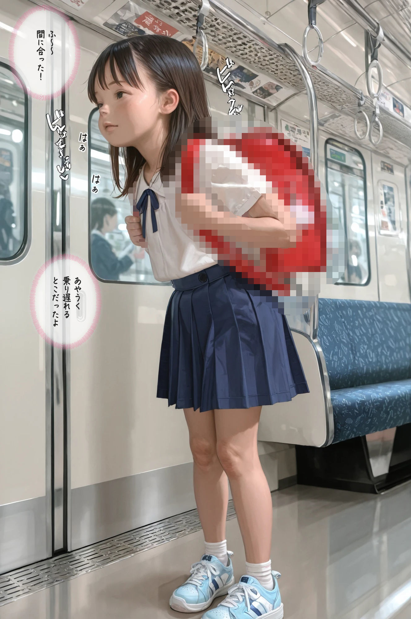 下校ラ〇ドセルJ〇を路地裏で公衆トイレで電車で痴●三昧7