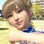 【▲100】『理想の彼女を3DCGで作ります』から生まれたバーチャルアイドル「一ノ瀬廻里（いちのせめぐり）」のグラドル撮影風写真集:Cheer_01