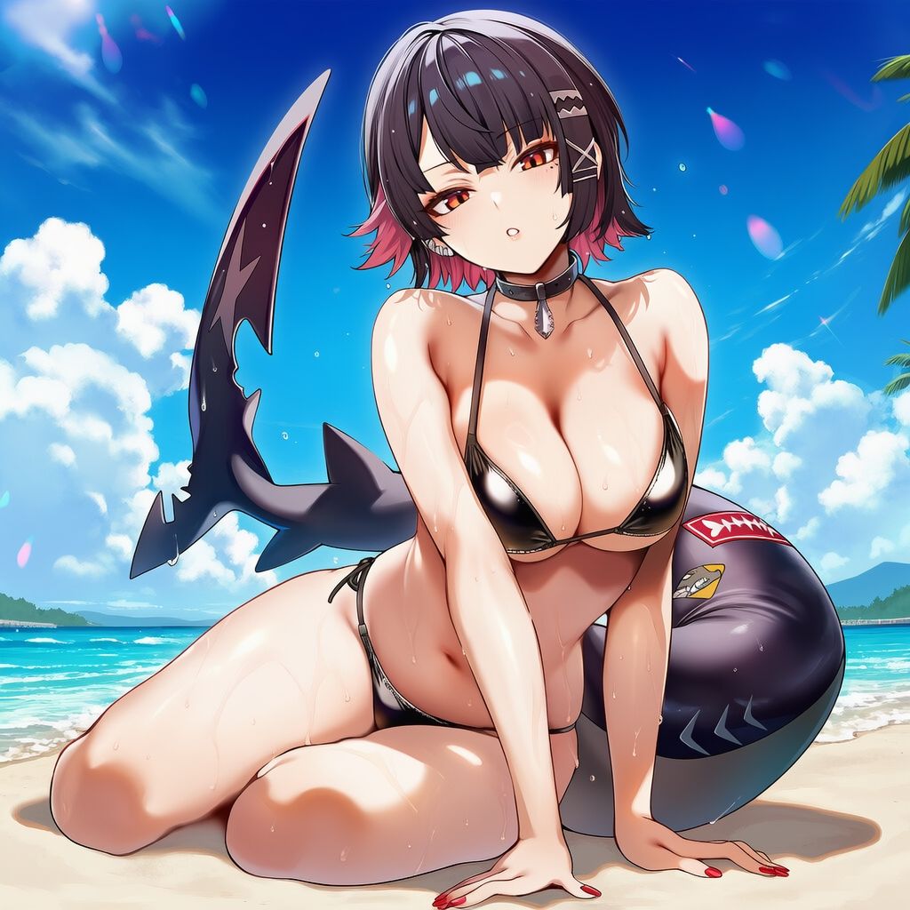 ゼ◯ゼロ エ◯ン 水着グラビア イラスト集 画像5