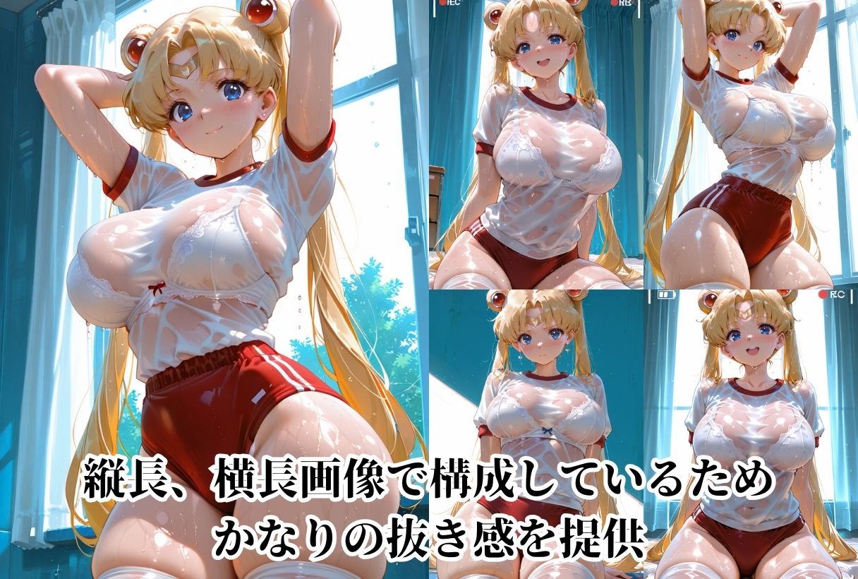 ヒロイン背徳調教-体操服セー〇ームーン編- 画像2