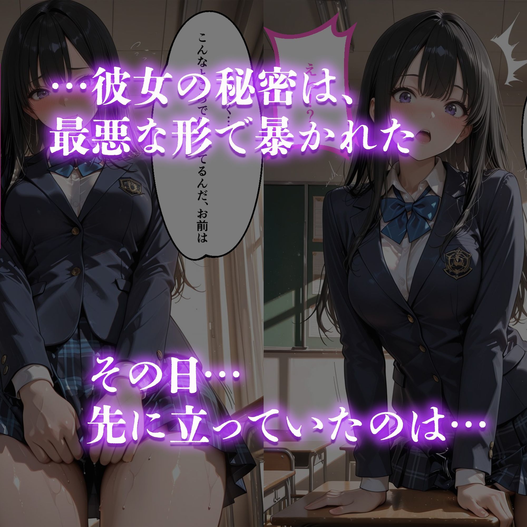 黒髪清楚なお嬢様JKの堕落記録 〜優等生の隠された淫欲〜 画像3